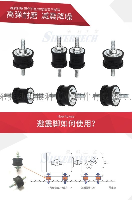 注塑機避震器、機械防震腳、定位減震腳座
