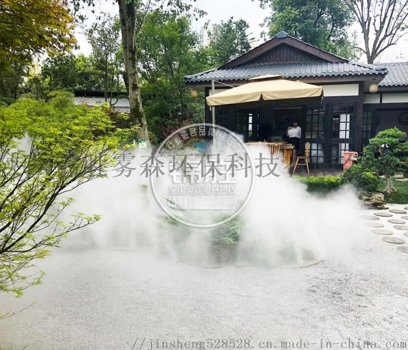 陜西景觀造霧系統西安園林噴霧造景|噴霧除塵降溫工程